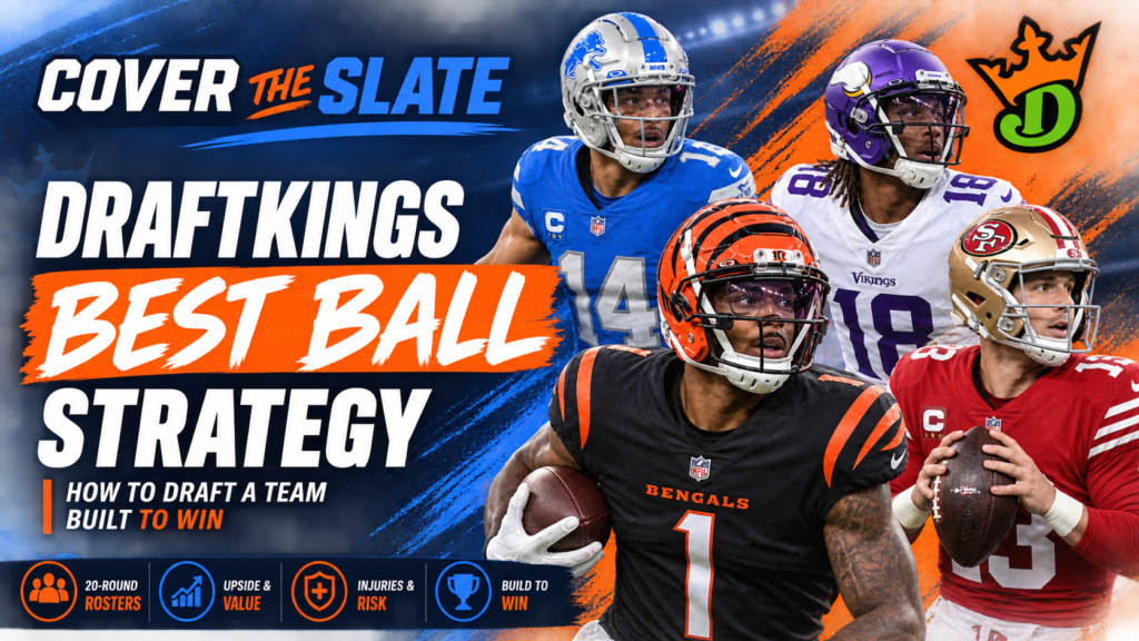 2026 DraftKings Best Ball Draft Guide: Tiers, Targets & Players to Draft