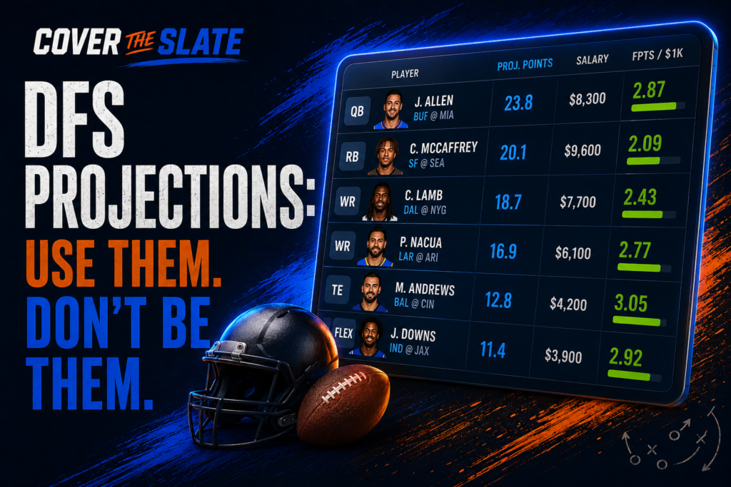 DFS Projections Explained: How to Use Them to Build Better Lineups