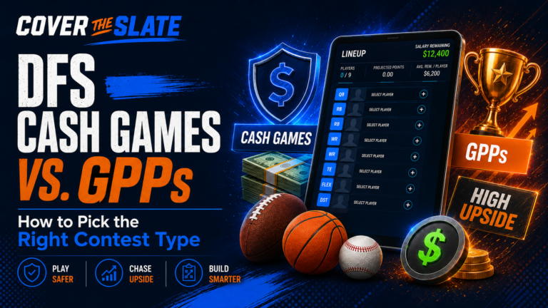 DFS Cash Games vs. GPPs: What’s the Difference?