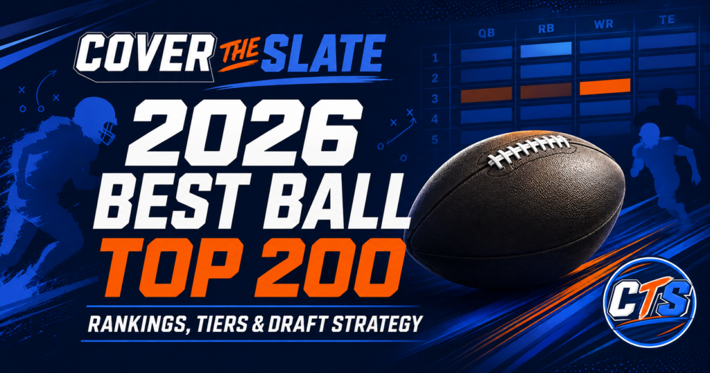 2026 DraftKings Best Ball Rankings: Top 200 Players & Tiers