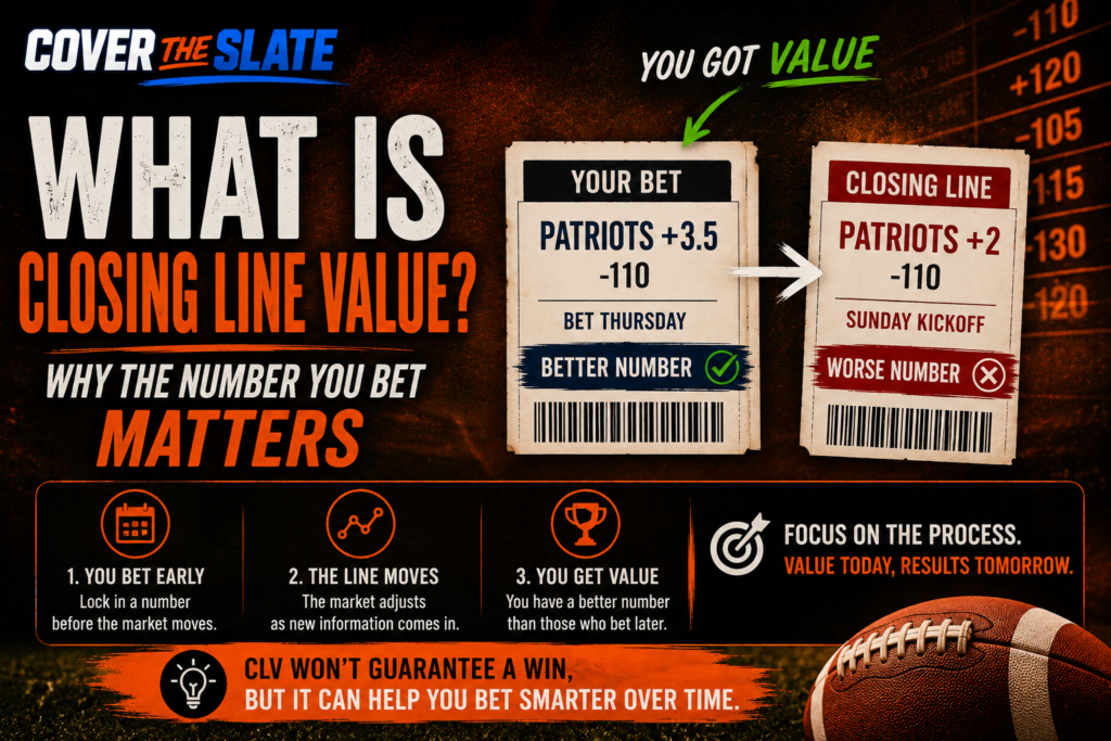 What Is Closing Line Value? Why the Number You Bet Matters