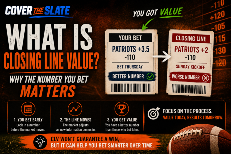 What Is Closing Line Value? Why the Number You Bet Matters