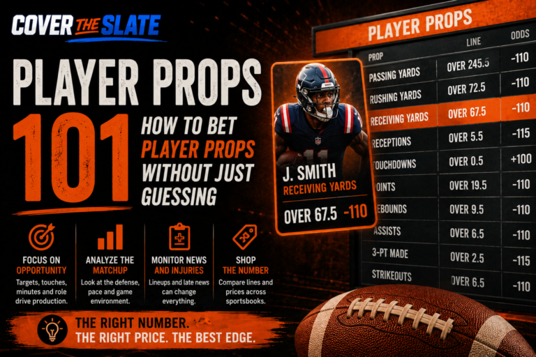 Player Props 101: How to Bet Player Props Without Just Guessing