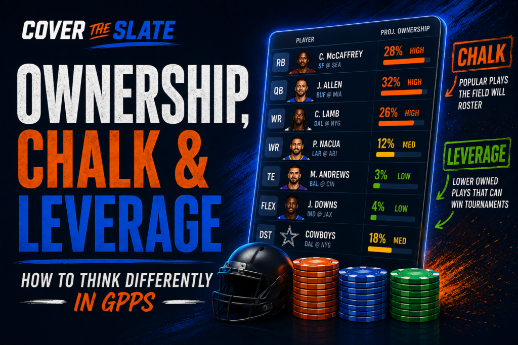 DFS Ownership, Chalk & Leverage Explained