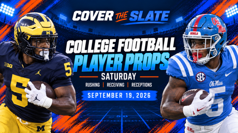 College Football Player Props: Our Week 3 Picks for 9/19/26