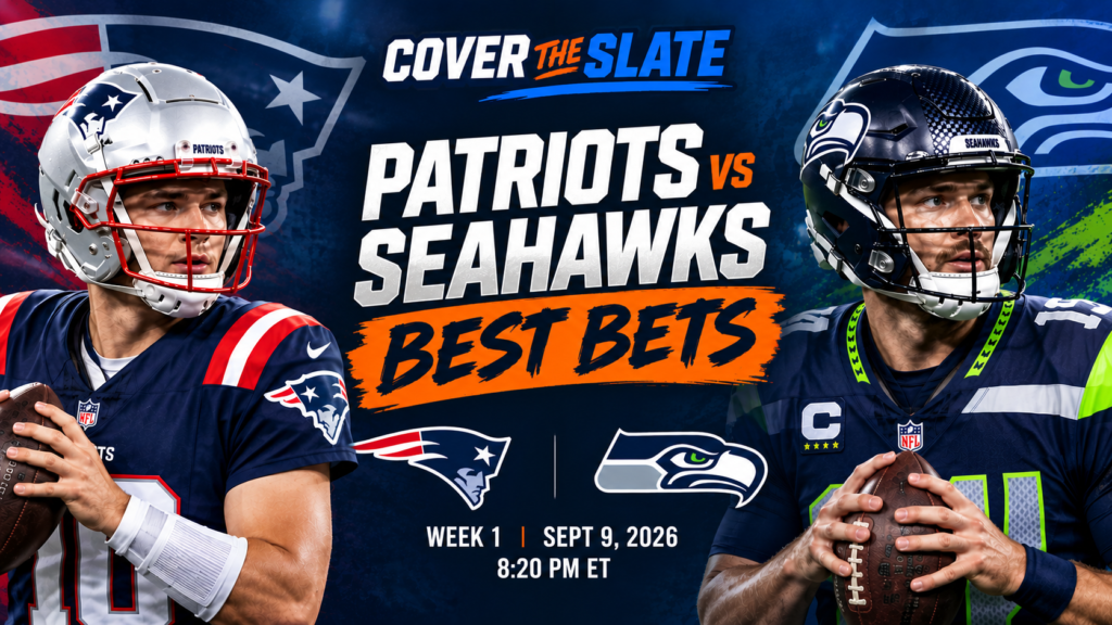 Patriots vs. Seahawks Best Bets: NFL Week 1 Picks & Player Props
