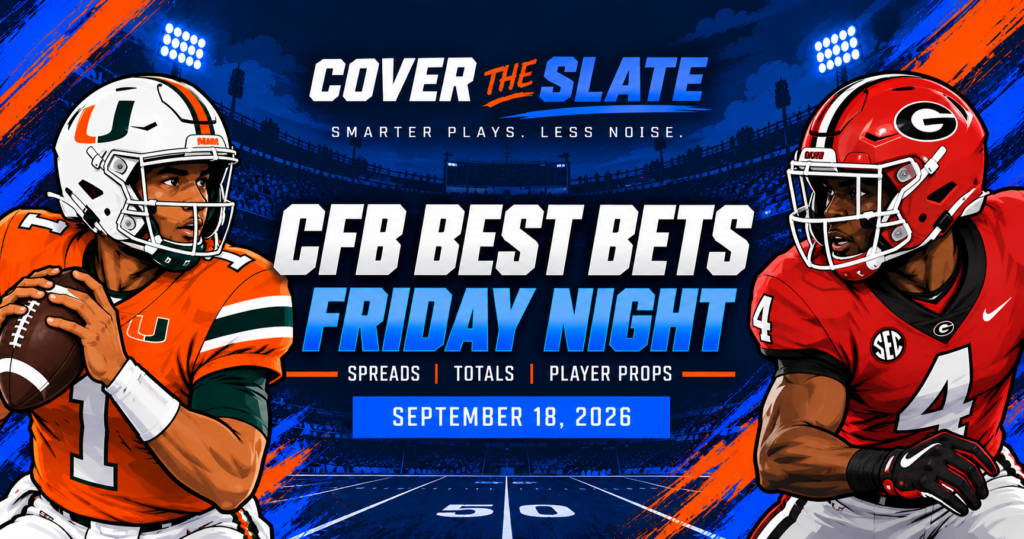 College Football Best Bets: Friday Night Picks for September 18, 2026