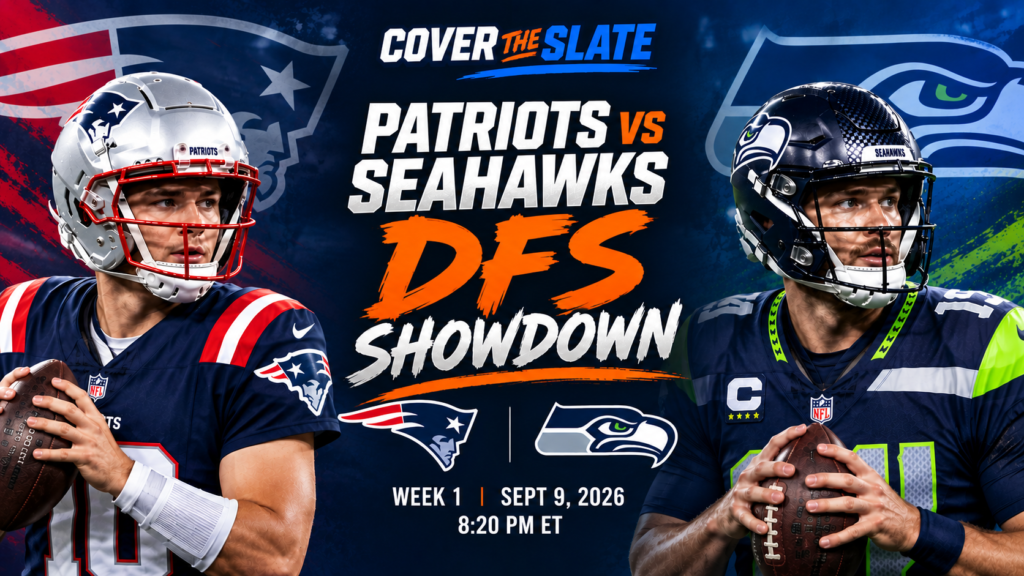 Patriots vs Seahawks DFS Showdown: DraftKings Picks (9/9/26)