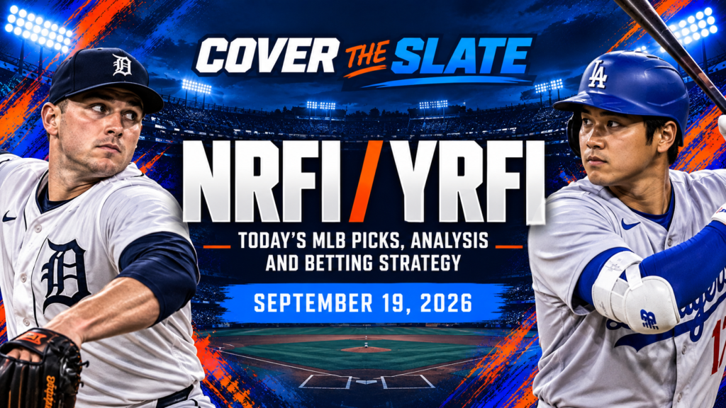 MLB NRFI/YRFI Picks Today: Best First-Inning Bets for September 19