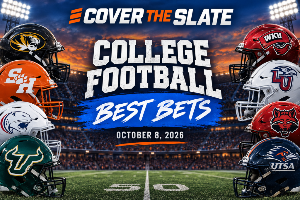 College Football Best Bets October 8, 2026: Four Thursday Night Games | Cover The Slate