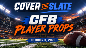 College Football Player Props | October 3, 2026